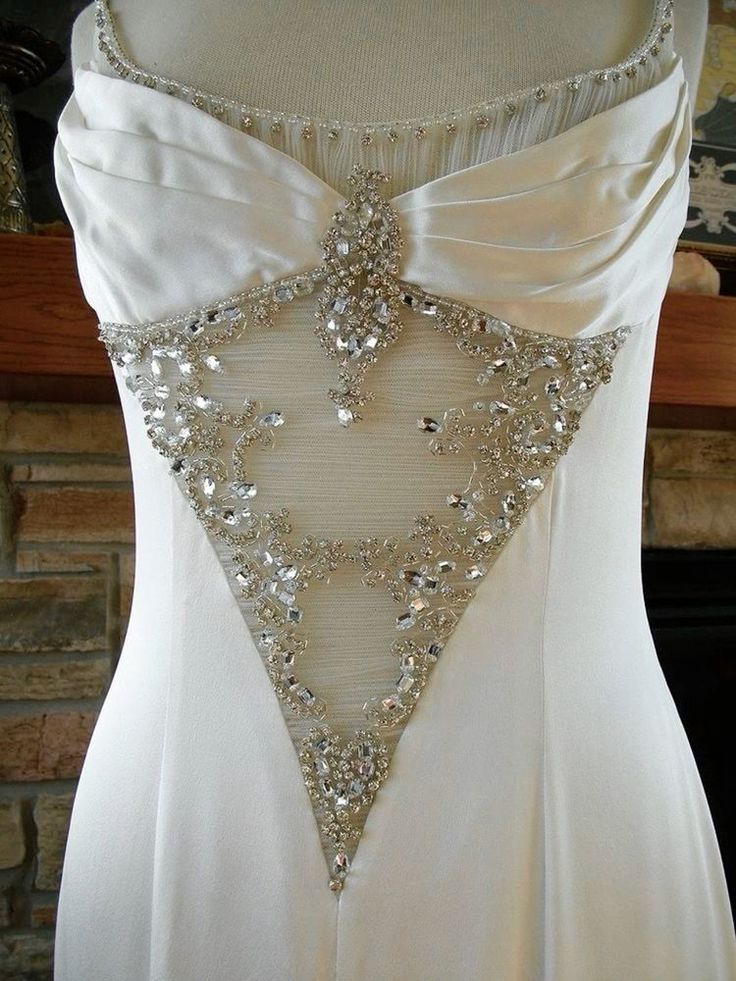 Vintage White Mermaid Prom Dress Wedding Dress fg7199