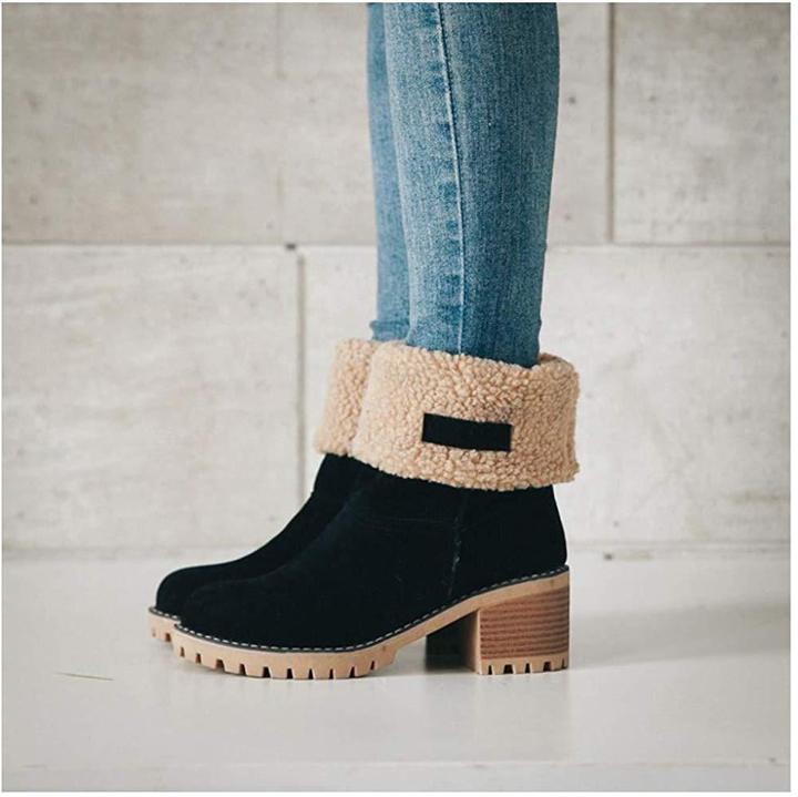 ����Black Friday promotion����COSY Winter Premium Women Suede Snow Chunky Ankle Boots