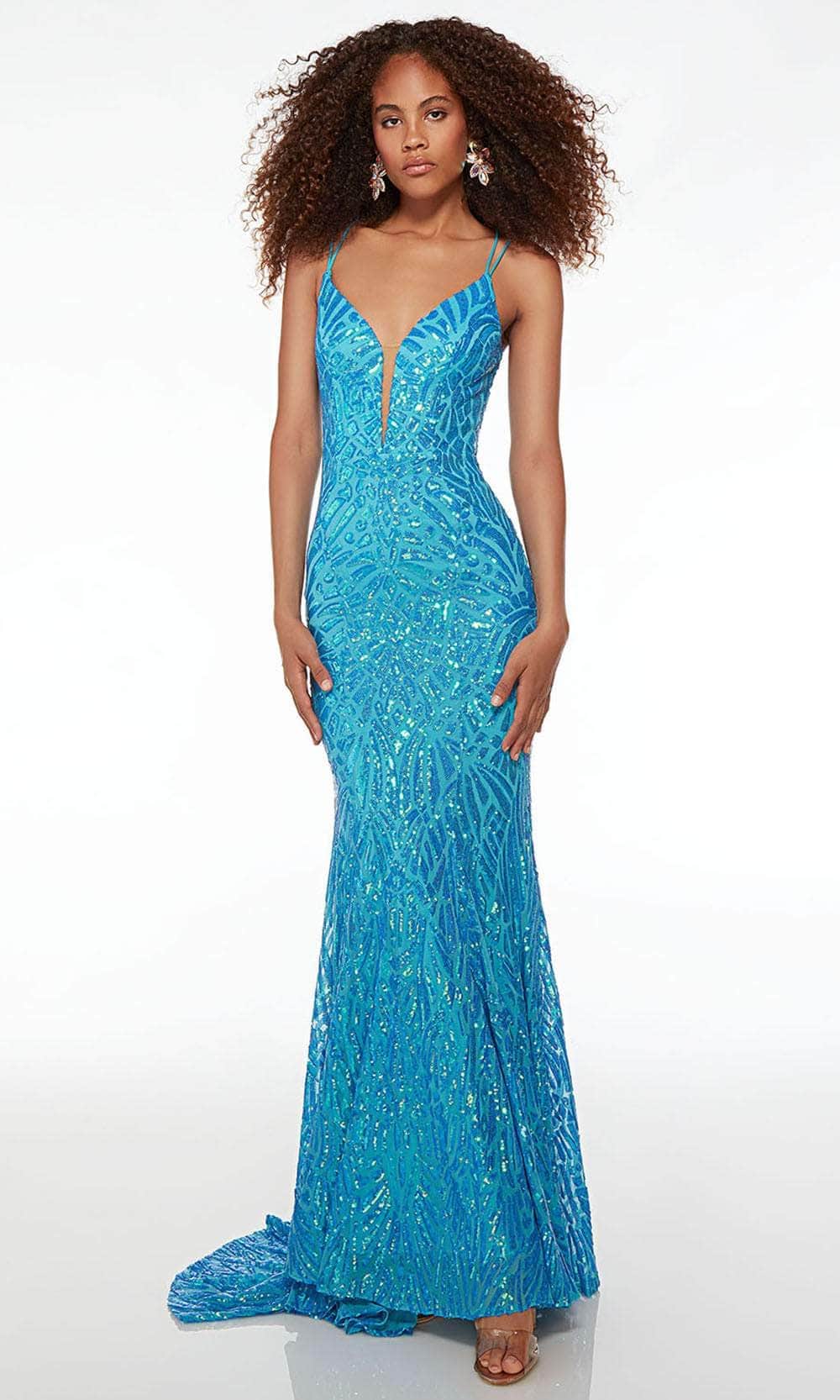 Alyce Paris 61618 - Sleeveless Sequin Beaded Prom Dress