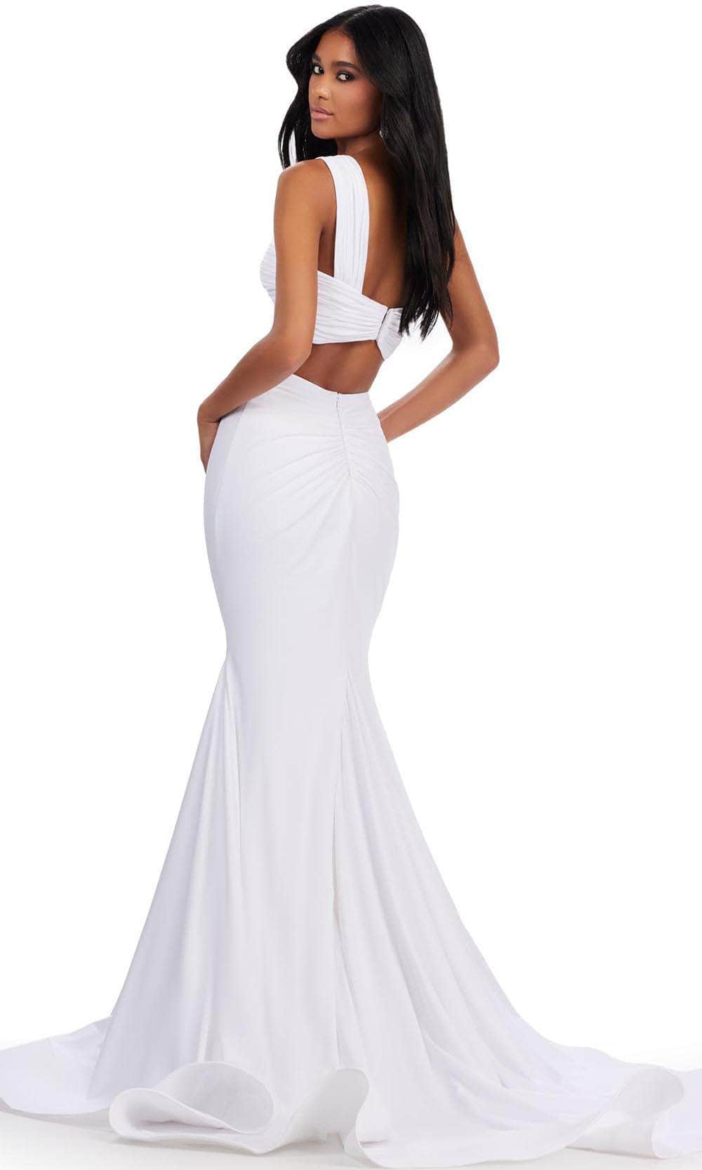Ashley Lauren 11646 - Asymmetric Two Piece Prom Dress