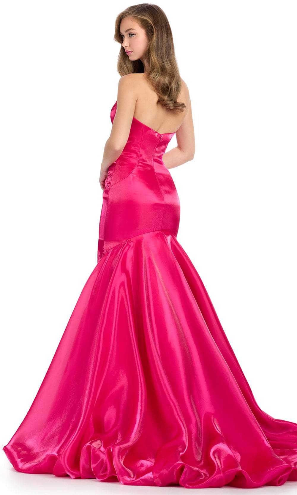 Ashley Lauren 11996 - Sweetheart Mermaid Satin Prom Dress