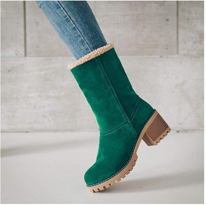 ����Black Friday promotion����COSY Winter Premium Women Suede Snow Chunky Ankle Boots