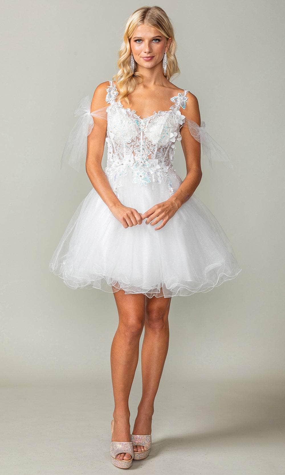 Dancing Queen 3365 - Corset Applique Dress Clearance Sale