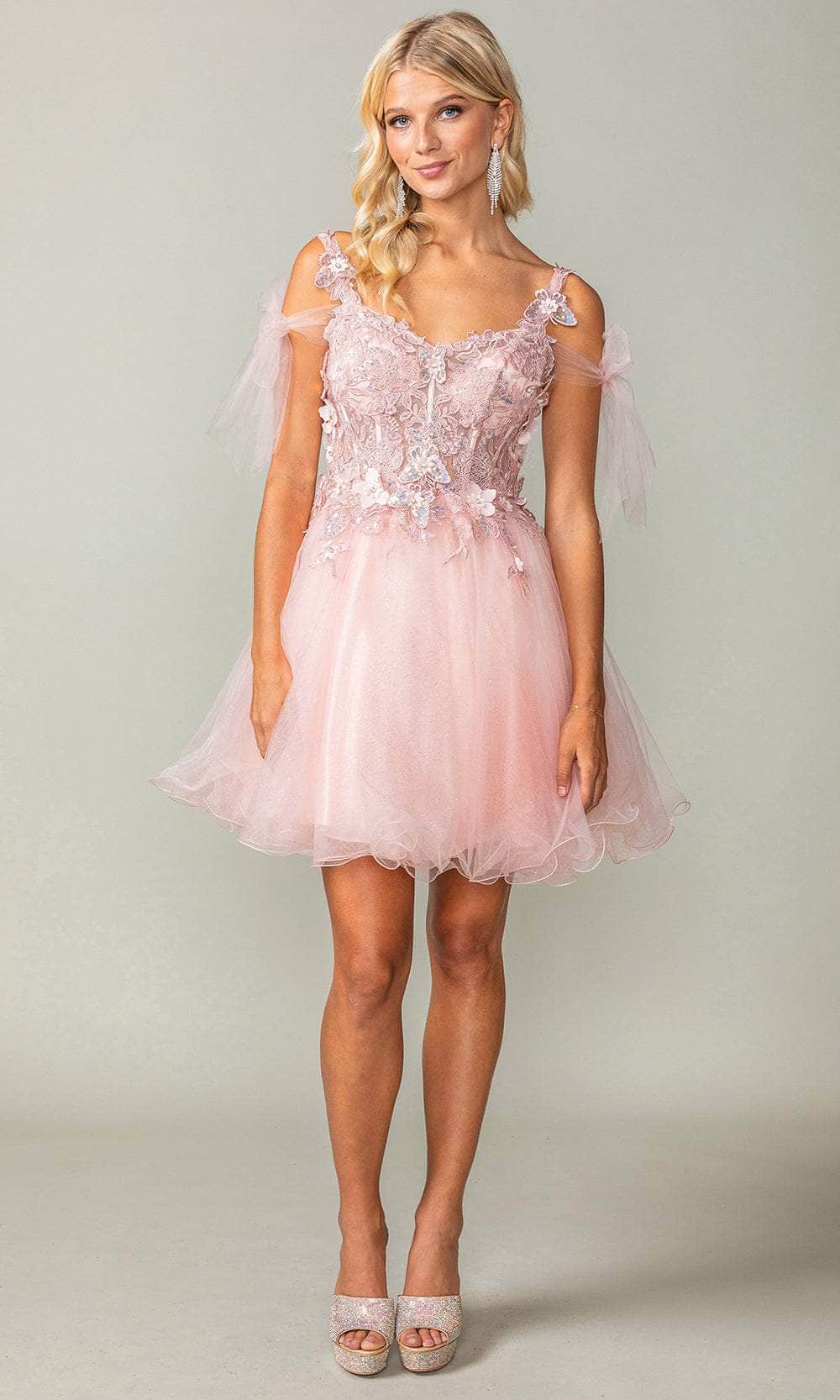 Dancing Queen 3365 - Corset Applique Dress Clearance Sale