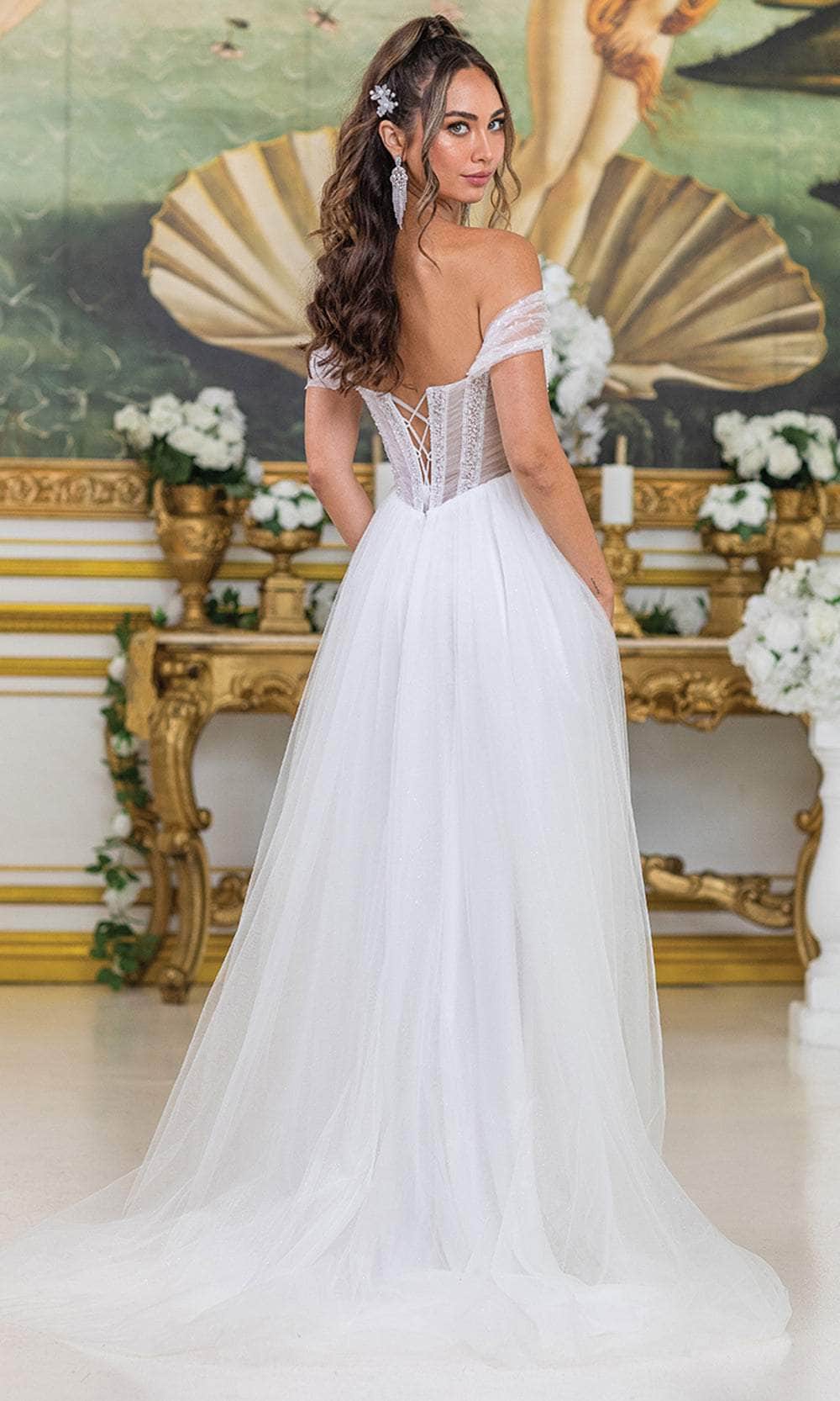 Dancing Queen Bridal 0288 - Beaded Corset A-line Bridal Gown