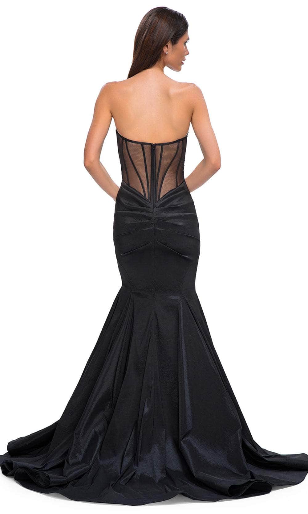 La Femme 32791 - Strapless Sweetheart Mermaid Prom Gown