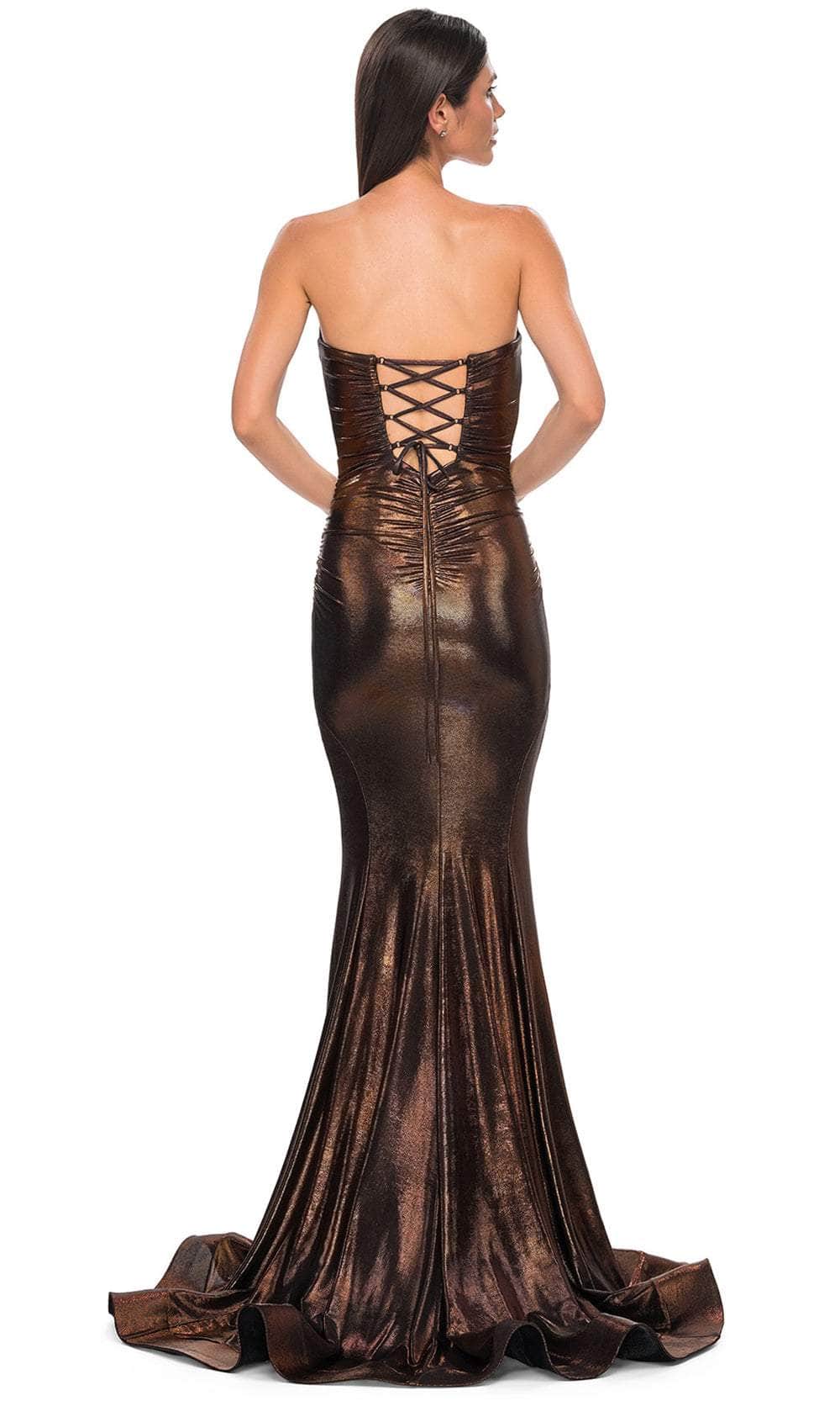 La Femme 32995 - Sweetheart Neckline Mermaid Prom Gown