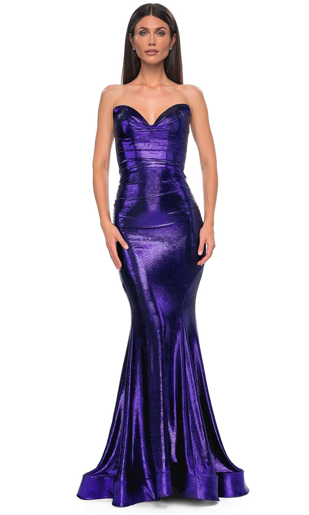 La Femme 32995 - Sweetheart Neckline Mermaid Prom Gown Special Occasion Dress