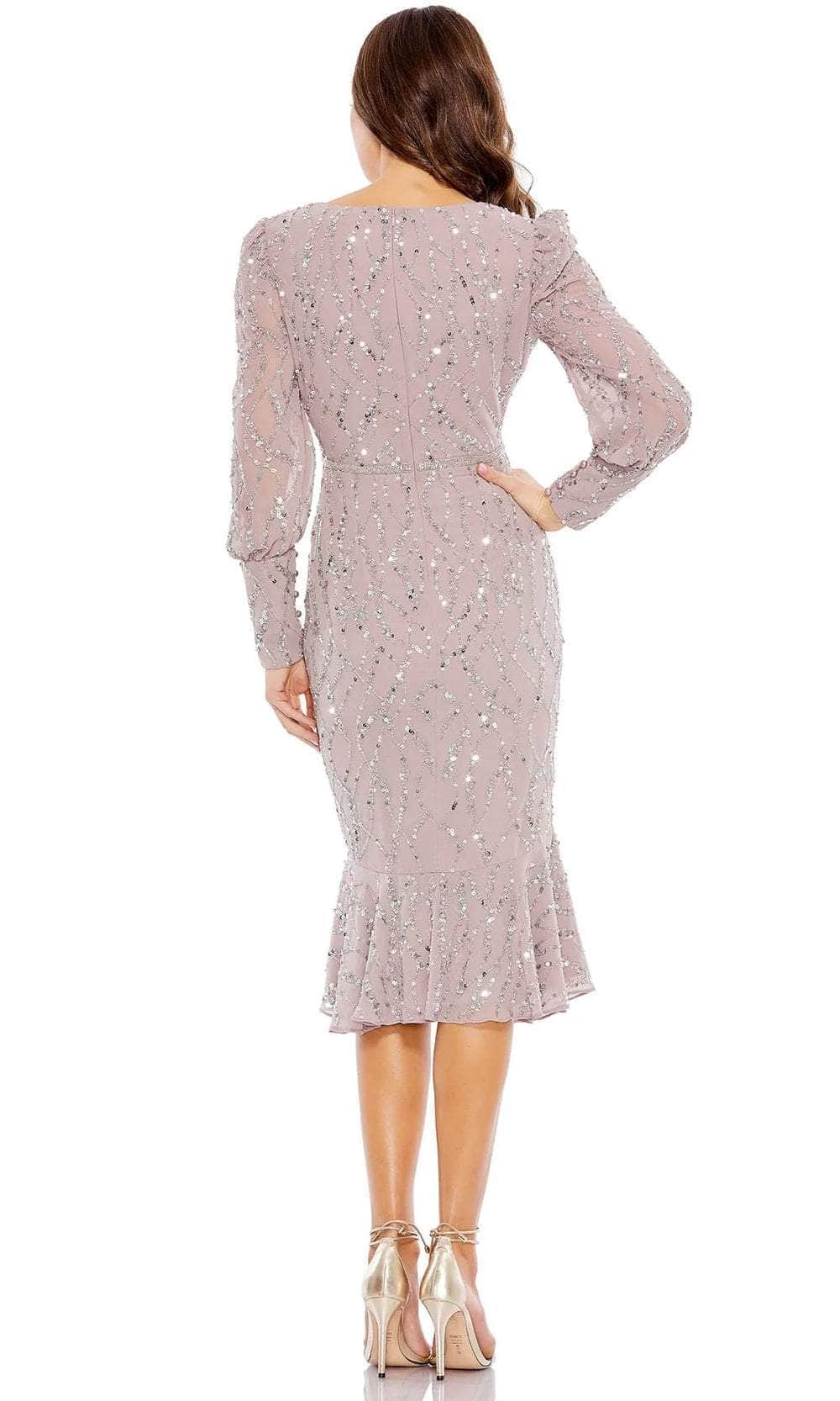 Mac Duggal 10767 - Tea Length Dress