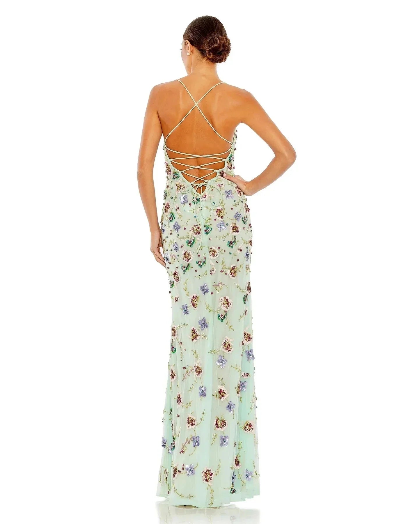 Mac Duggal 10890 - Floral Prom Dress