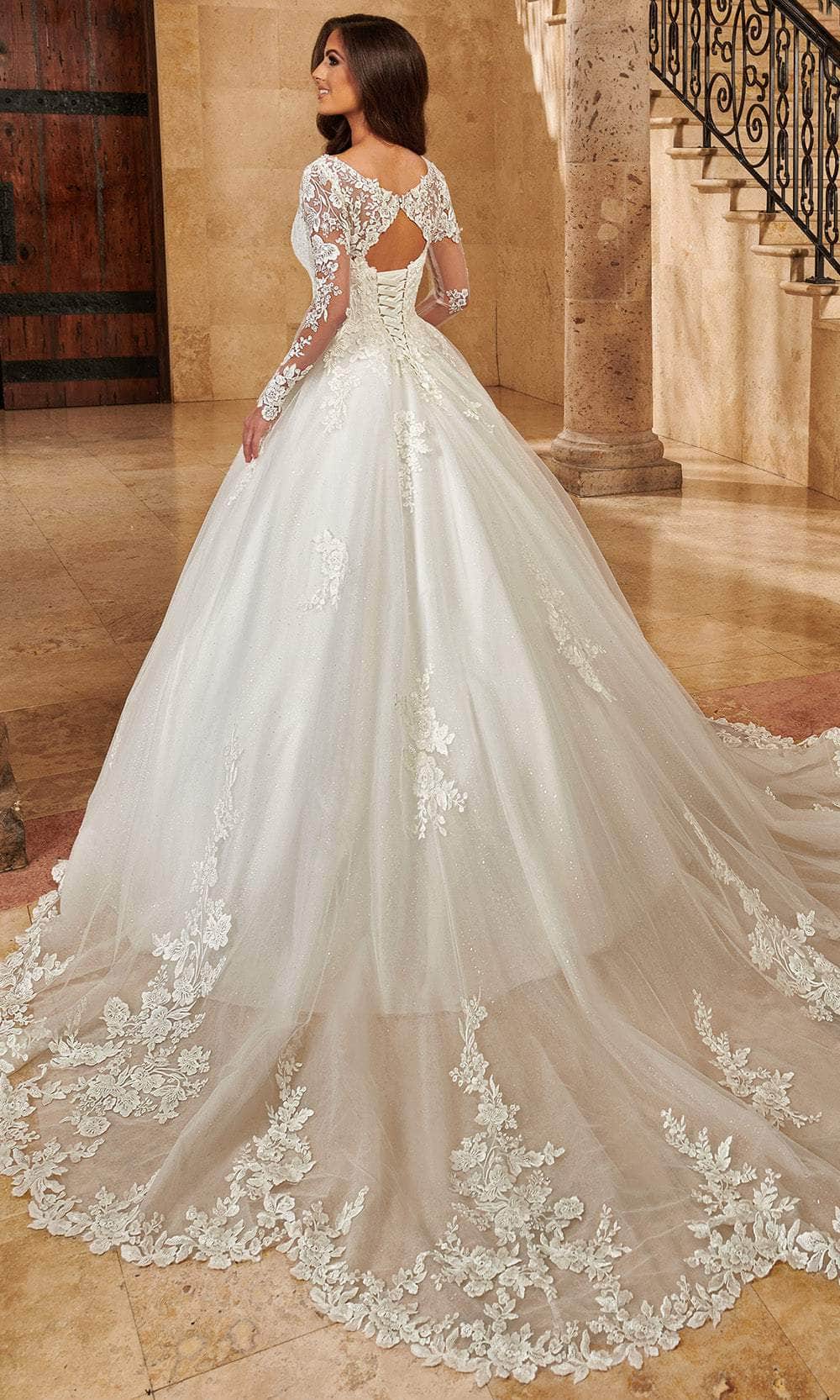 Rachel Allan MB4130 - Glitter Tulle A-line Bridal Gown
