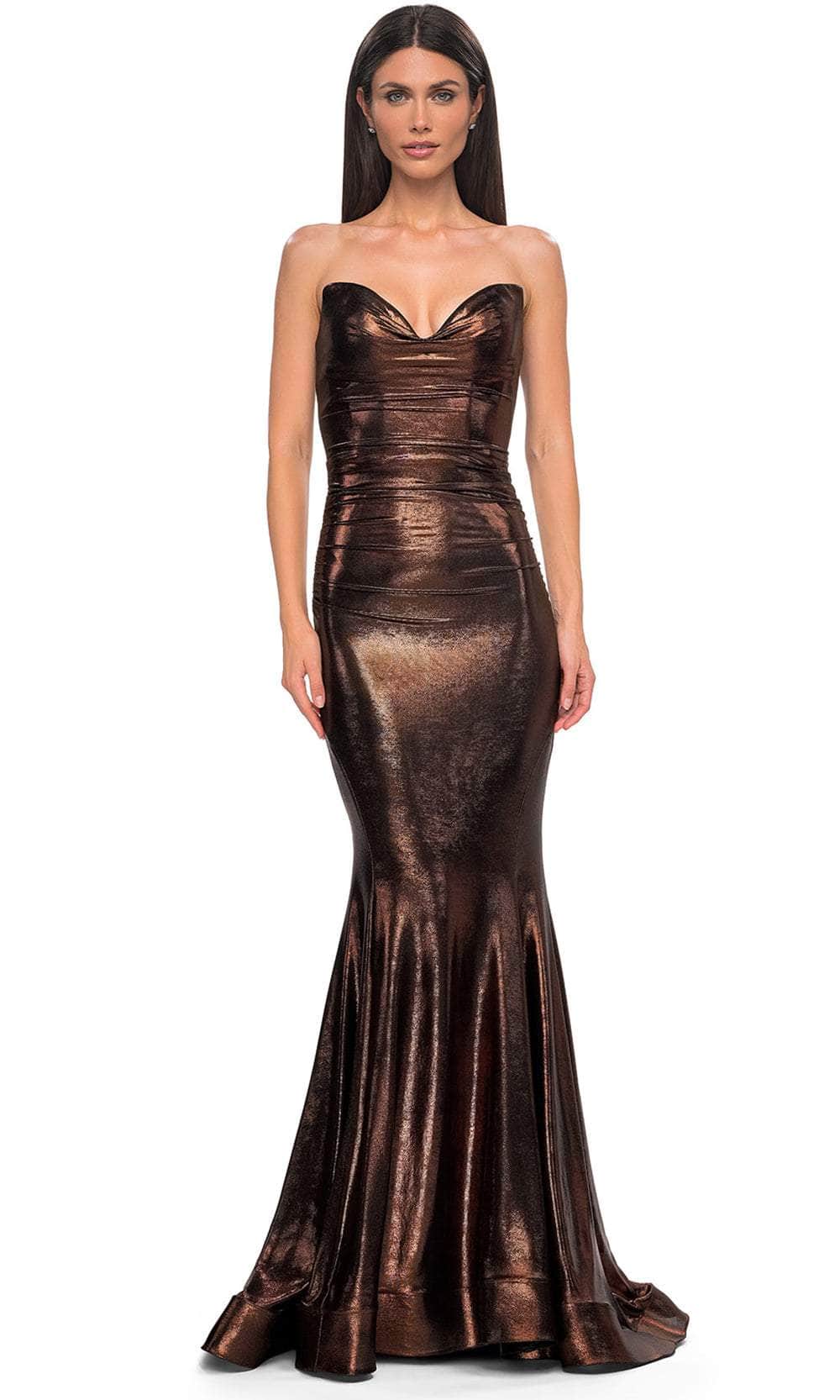 La Femme 32995 - Sweetheart Neckline Mermaid Prom Gown